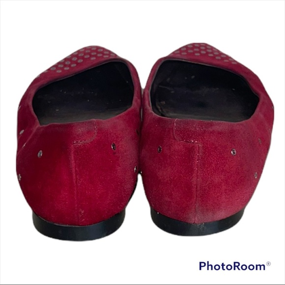 AGL Attilio Giusti Leombruni Grommet Suede Flats 38 - Picture 4 of 9